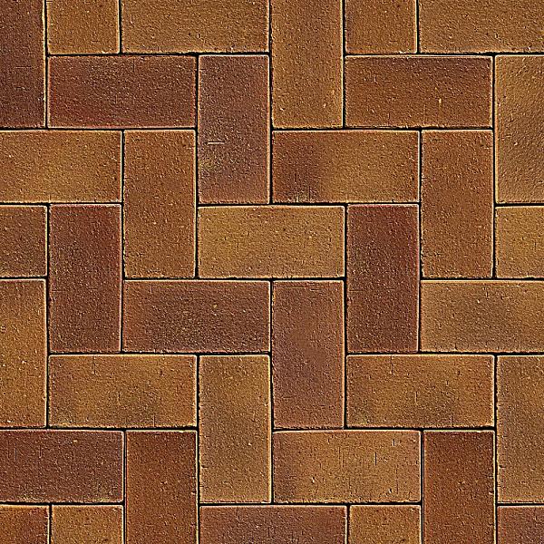 Тротуарный кирпич Westerwalder Klinker Classic 200x100x40мм PK87 Herbstlaub