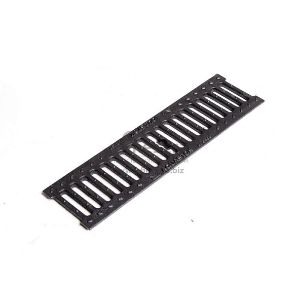 Решетка чугунная щелевая РЧЩ Norma DN100 C250 Aquastok 500х136х15мм 31013С