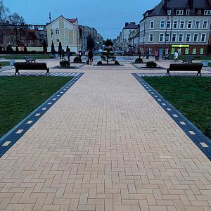 Тротуарный кирпич Westerwalder Klinker Classic 200x100x40мм  — PK82 Gelb-bunt