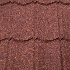 Купить Композитная черепица RUFUS (Classic Lienbova Tile) 1500x860x0.4мм Красный (2252) в Иркутске