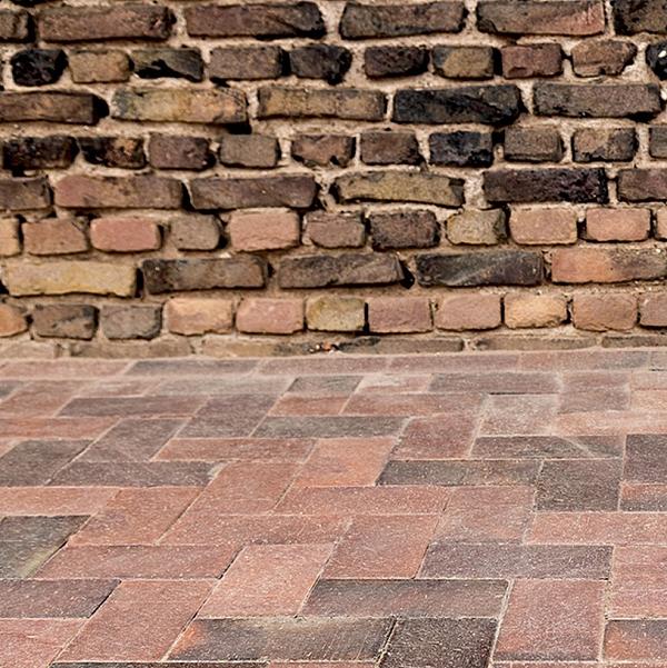 Тротуарный кирпич Westerwalder Klinker Classic 200x100x40мм PK84S Rotbraun-Bunt Spezial