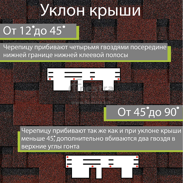 Гибкая черепица Docke PIE EURASIA Лабиринт 3м2/уп