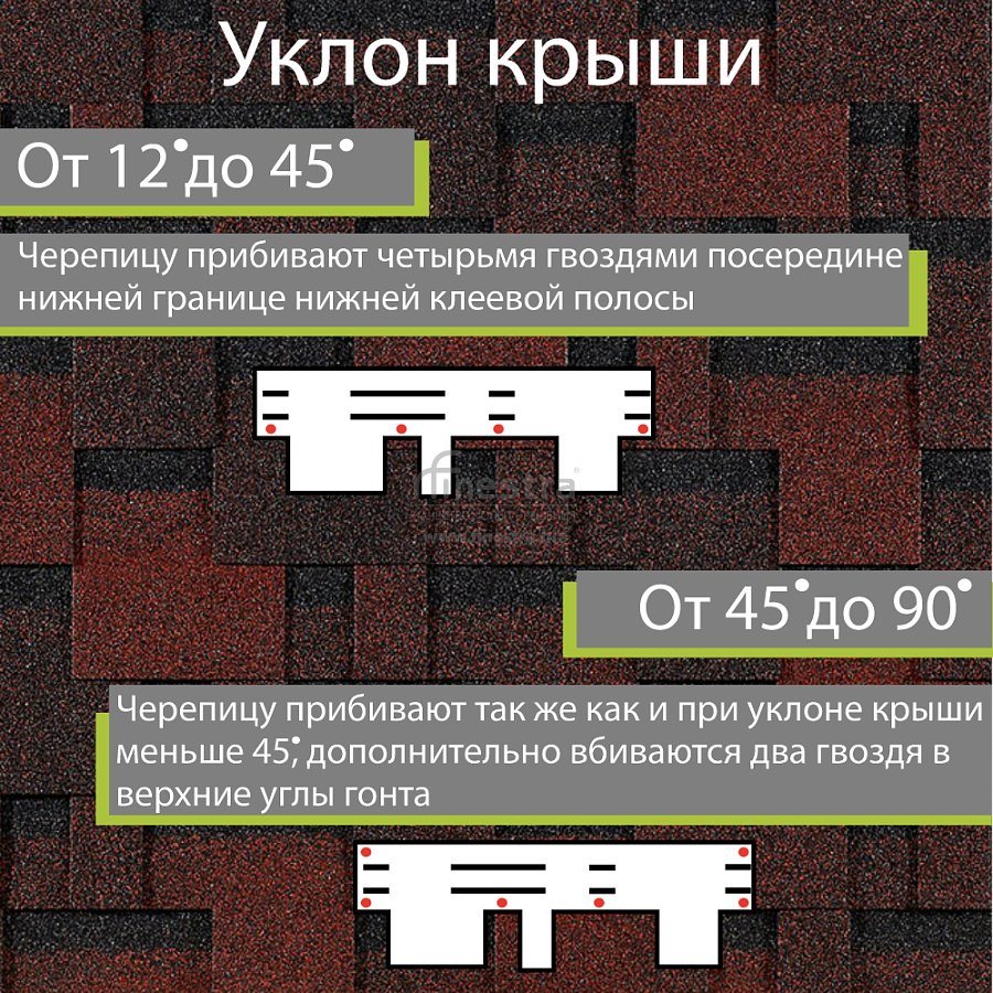 Гибкая черепица Docke PIE EURASIA Лабиринт 3м2/уп