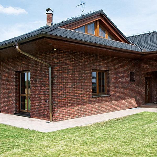 Облицовочный клинкерный кирпич ручной формовки Westerwalder Klinker HAND FORM 210х100х65мм 58шт/м2 WK97 Westfälisch-bunt