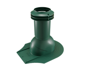 Купить Выход вентиляции канализации Viotto для мягкой кровли при монтаже RAL 6005 Зеленый мох в Иркутске