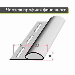 Docke Финишный профиль 3000мм  — Халва