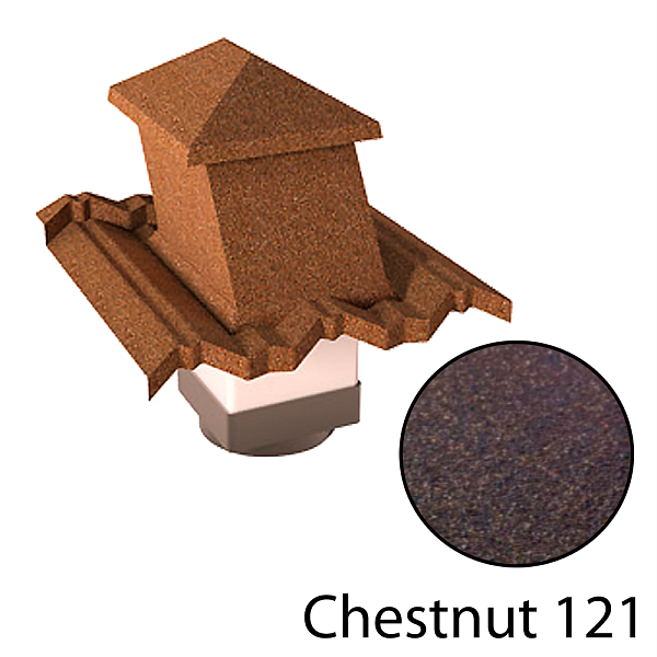 Вентиляционный выход Heritage HG 15-45 (пластик) Chestnut
