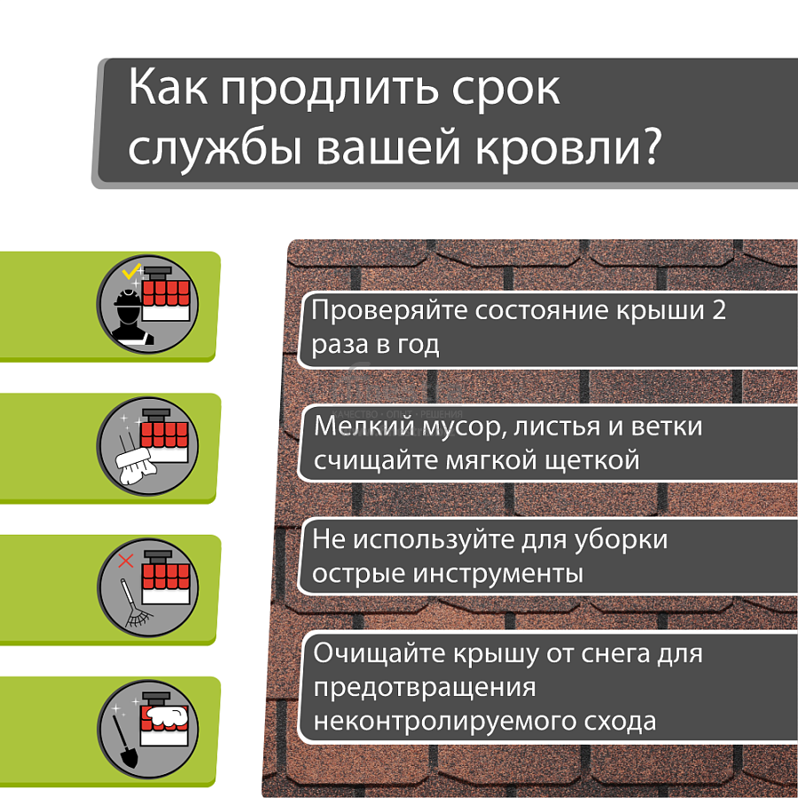 Гибкая черепица Docke PIE PREMIUM Цюрих 3.1м2/уп