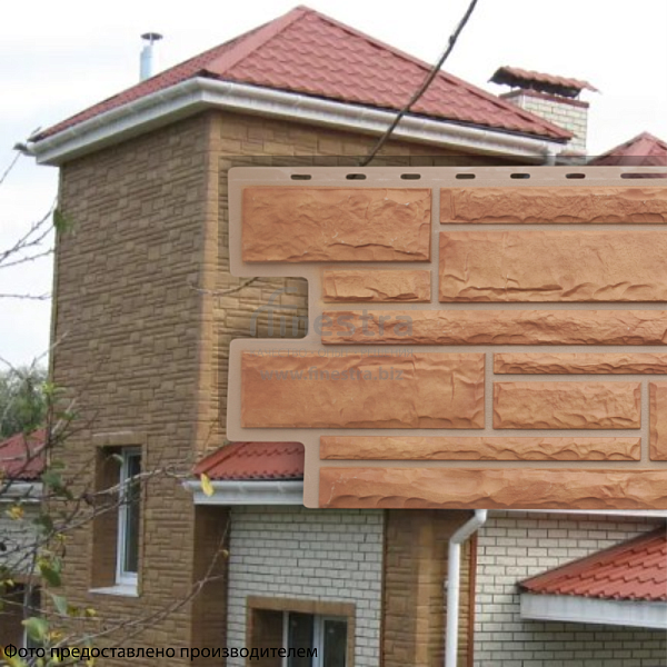 Фасадная панель (камень) Альта-Профиль 1140x480x23мм