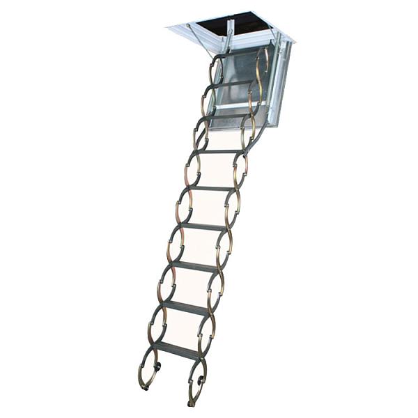 Чердачная лестница Fakro LSF огнестойкая металлическая