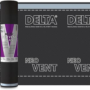Купить DELTA-NEO VENT PLUS 1.5x50м (75м2) мембрана диффузионная с двумя зонами проклейки в Иркутске