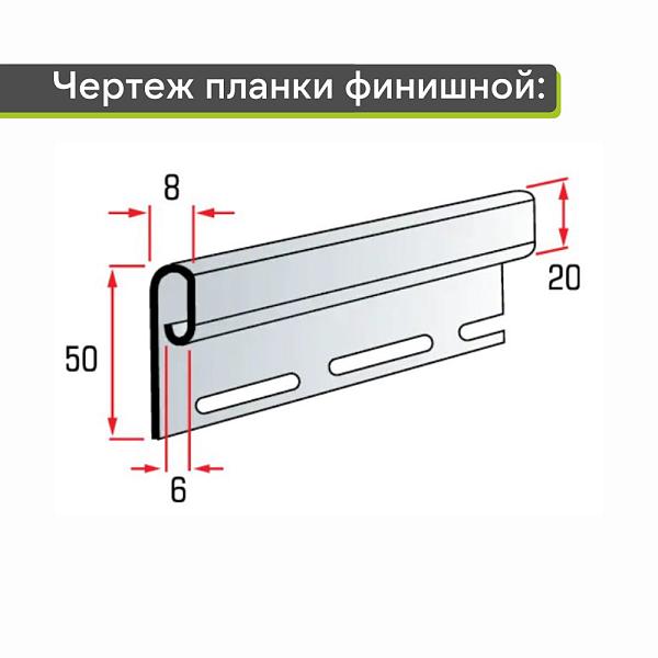 Планка финишная 