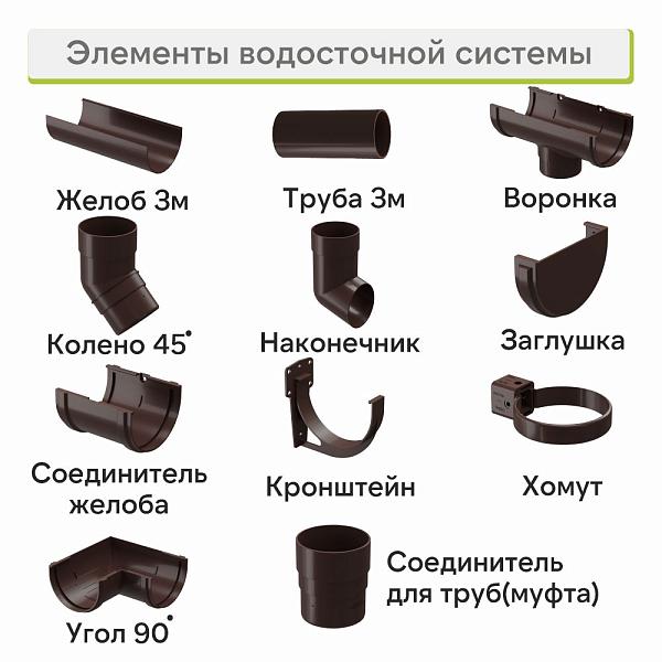 Docke ПРЕМИУМ Хомут универсальный Шоколад