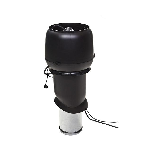 Вентиляционная труба Vilpe ECo 220 P/160/500 вентилятор с шумопоглотителем 0-1000 м3/час черный 737382