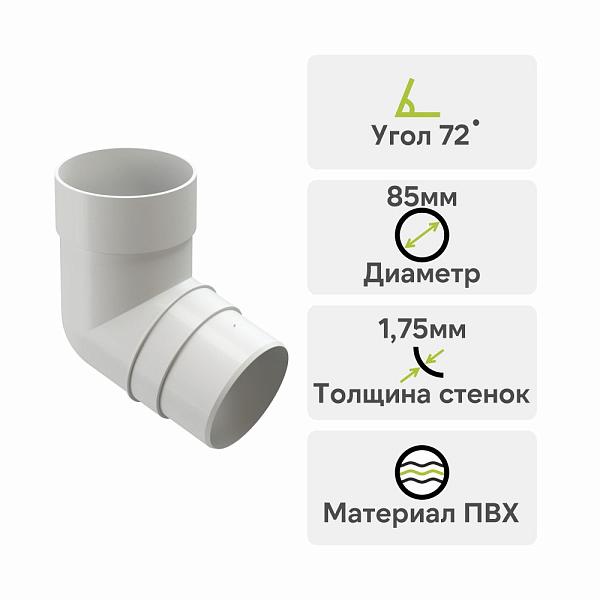 Docke ПРЕМИУМ Колено 72 Пломбир
