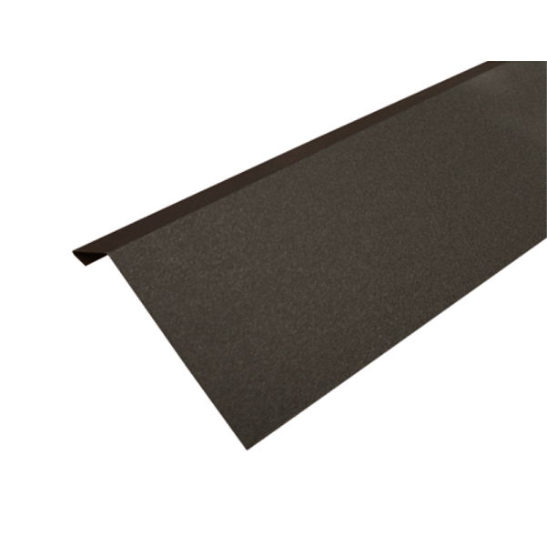 Карнизная планка 2500x119/50/10x0.45мм ЦК Графитово-серый RAL7024 Matt