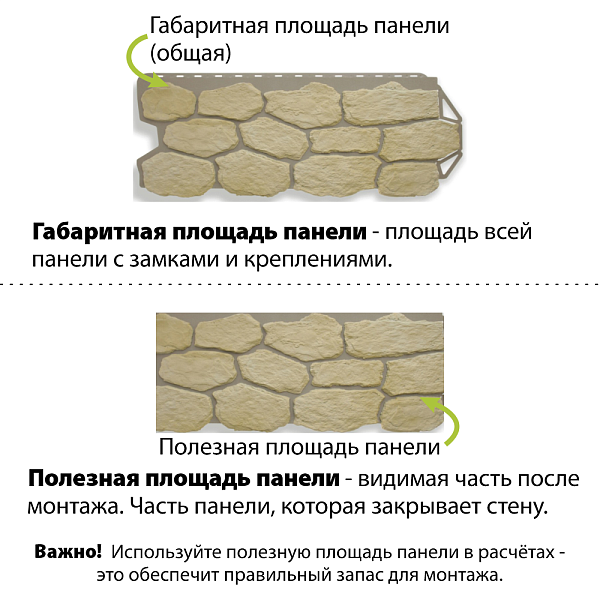 Фасадная панель (бутовый камень) Альта-Профиль 1130х470х27мм 0.45м2 Балтийский