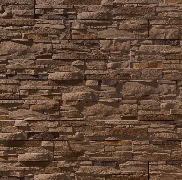 Искусственный камень под приклейку Leonardo Stone Корсика 400х100х30мм 0.6м2/уп 830