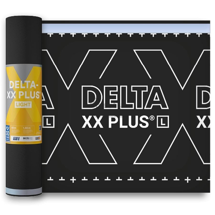DELTA-XX PLUS LIGHT мембрана диффузионная 1.5x50м (75м2), рул.
