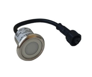 Купить Комплект LED светильников ТерраСвет для террасной доски Орион F103 для пола, сталь, теплый 3000 К, 12 В, 0.3 Вт, IP67 в Иркутске