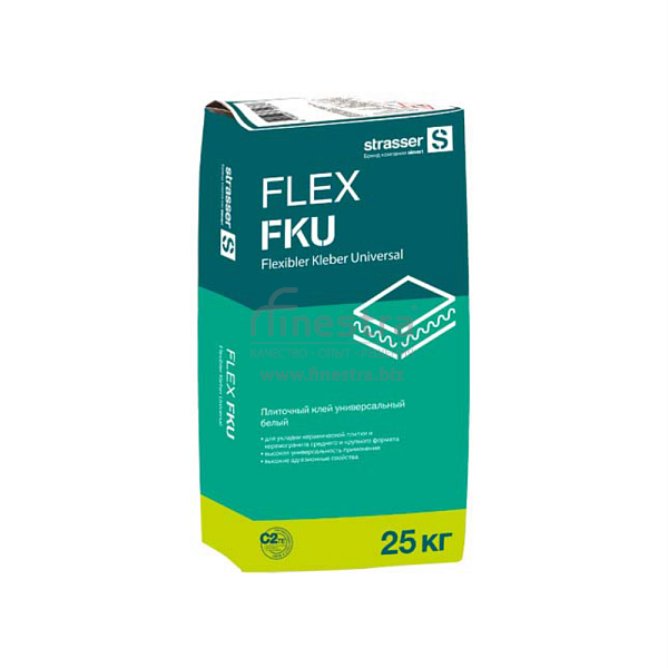 Strasser FLEX FKU Плиточный клей универсальный (72985), 25кг
