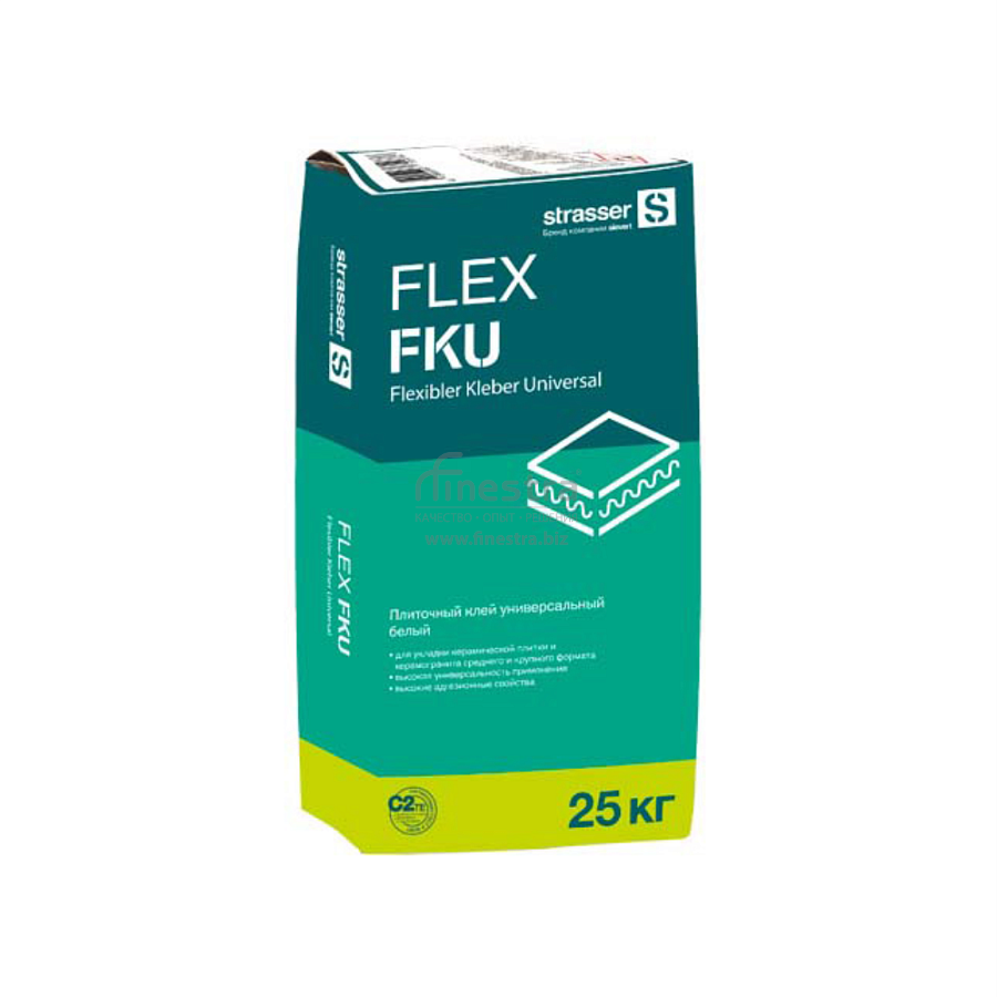 Strasser FLEX FKU Плиточный клей универсальный (72985), 25кг