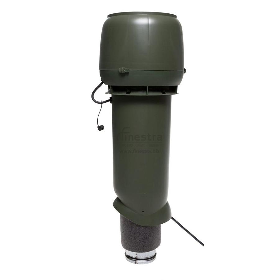 Вентиляционная труба Vilpe E190 P/125/700 вентилятор с шумопоглотителем 0-500 м3/час