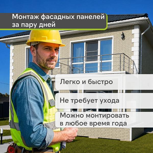 Панель Docke СТАНДАРТ ФЛЕМИШ 1183x443мм 0.46м2 Молочный