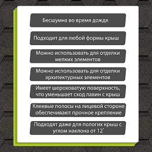 Гибкая черепица Docke ОРИДЖИНАЛ Шестигранник 4,1м2/уп  — Серый