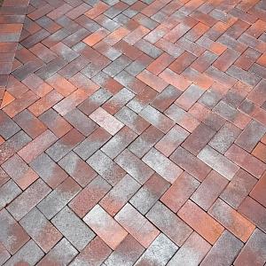 Тротуарный кирпич Westerwalder Klinker Classic 200x100x40мм  — PK810 Violettblau Geflammt
