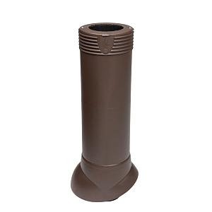 Купить Вентиляционная труба Vilpe 110/160ИЗ/500 без колпака (канализация) коричневый 741664 в Иркутске
