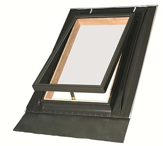 Окно-люк Fakro WGI для выхода на крышу в комплекте с универсальным окладом