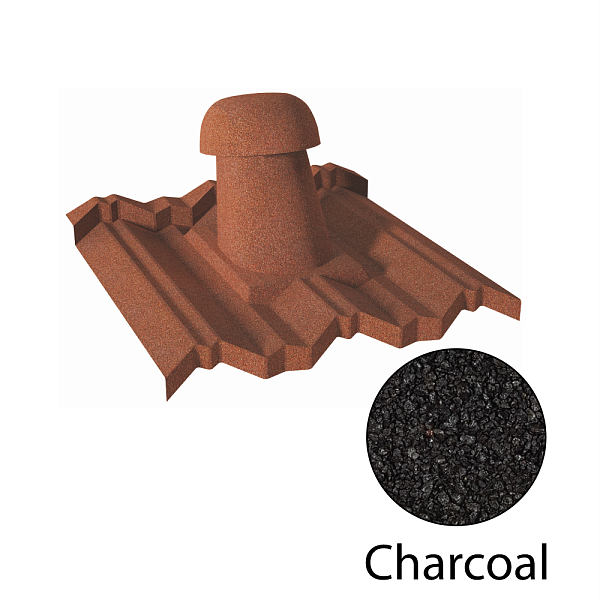Вентиляционный выход Shake CG 15-45 (пластик) Charcoal