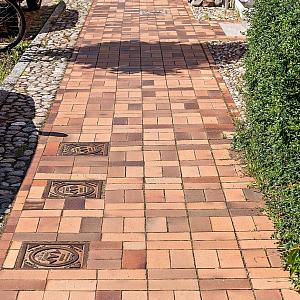 Тротуарный кирпич Westerwalder Klinker Classic 200x100x40мм  — PK88S Lachsrot Spezial