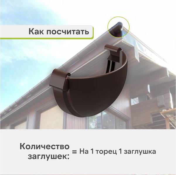 Docke ЛЮКС Заглушка Шоколад