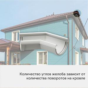 Docke ЛЮКС Угловой элемент 135°  — Пломбир