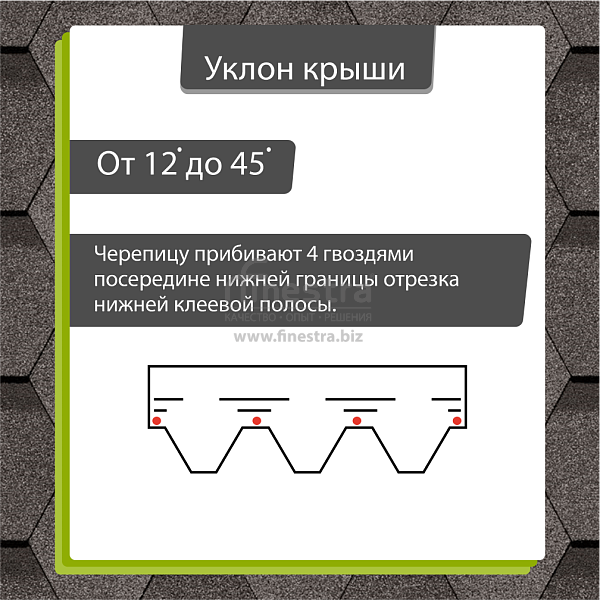 Гибкая черепица Docke PIE PREMIUM Шеффилд 3м2/уп