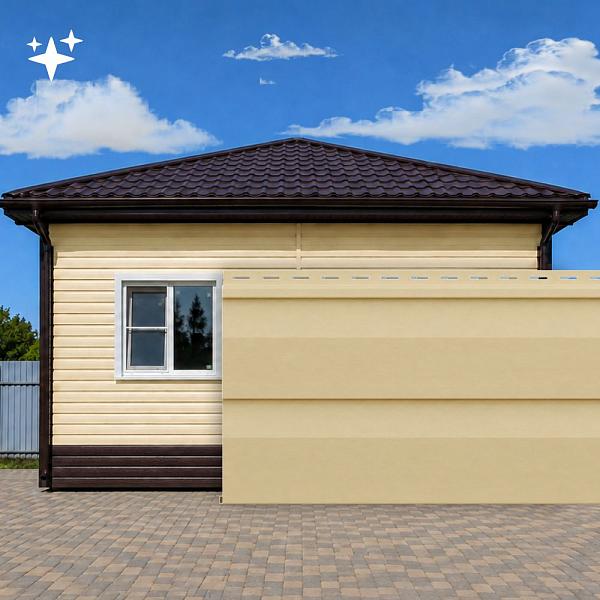 Docke СТАНДАРТ Сайдинг D4.5D 3000x230 0,69 м2 Банан