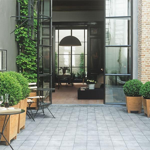 Угловая ступень флорентинер WesterWalder ATRIUM 320х320х9.5мм WK31110 Hellgrau