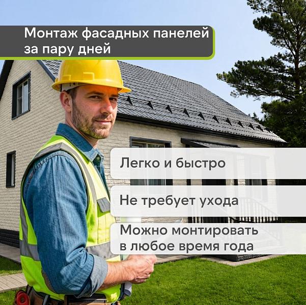Панель Docke СТАНДАРТ ДЮФУР 1167х449мм 0.43м2 Тироль