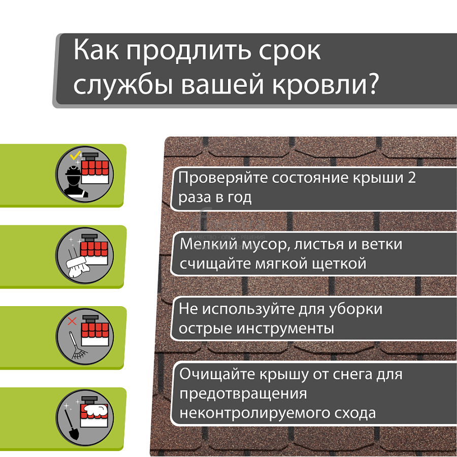 Гибкая черепица Docke PIE PREMIUM Цюрих 3.1м2/уп