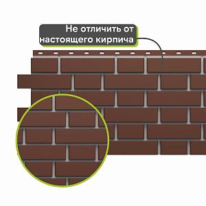 Панель Docke СТАНДАРТ ФЛЕМИШ 1183x443мм 0.46м2  — Коричневый