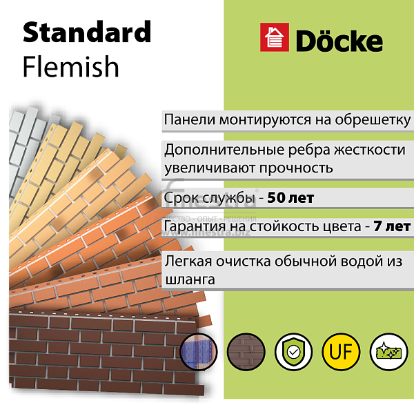 Панель Docke STANDARD ФЛЕМИШ 1183x443мм