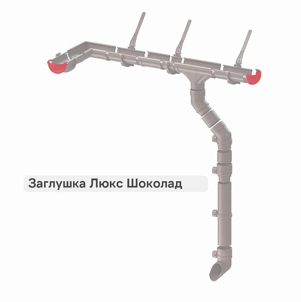 Docke ЛЮКС Заглушка Шоколад
