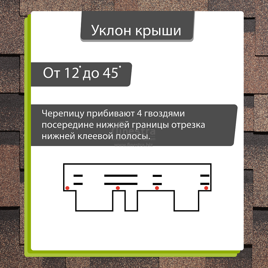 Гибкая черепица Docke PIE PREMIUM Генуя 3м2/уп