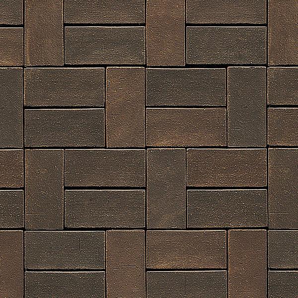 Тротуарный кирпич Westerwalder Klinker Classic 200x100x40мм PK833 Braun