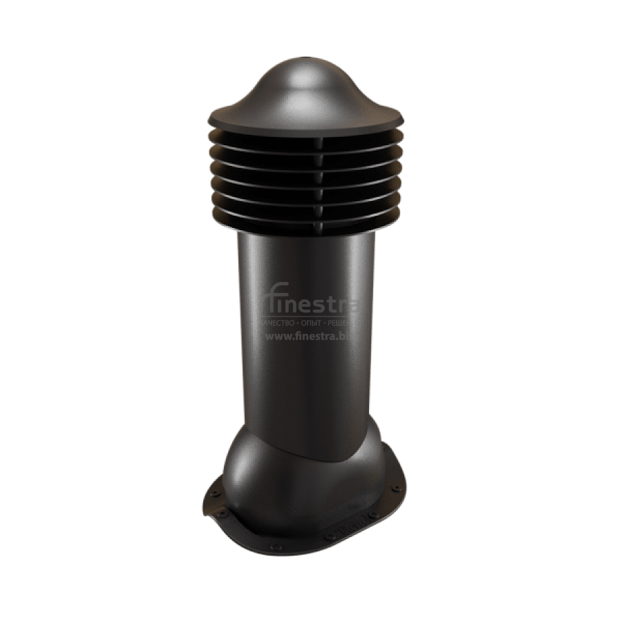 Труба вентиляционная Viotto для металлочерепицы (утепленная, d110 мм, h550 мм)