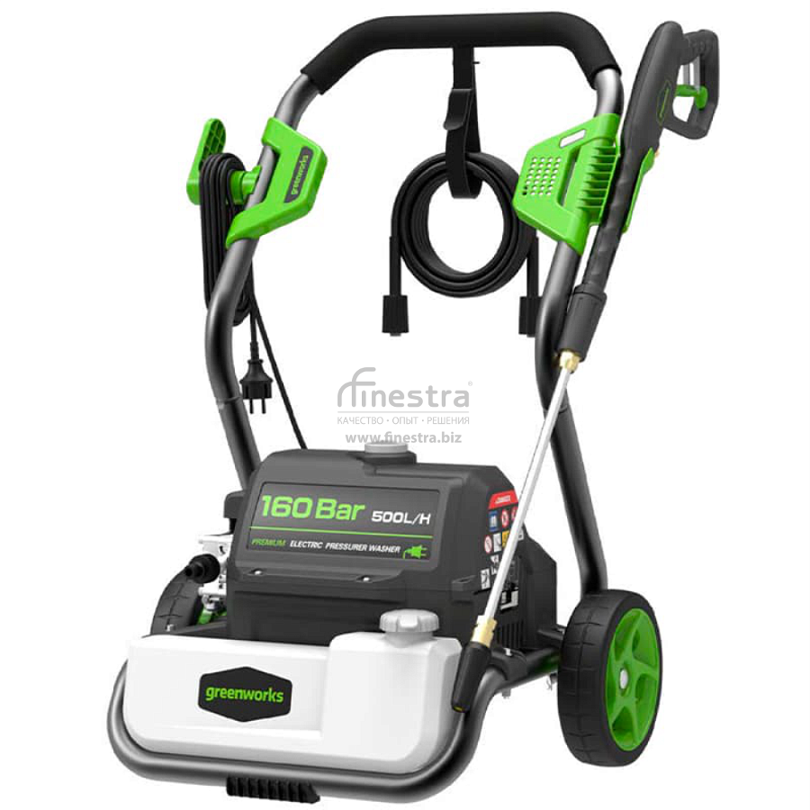 Мойка высокого давления электрическая Greenworks (2800 Вт, 160 бар), арт.5106807