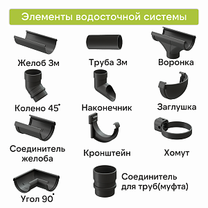Docke ЛЮКС Коллектор  — Графит