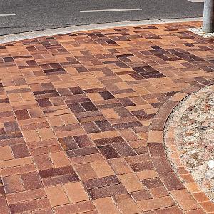 Тротуарный кирпич Westerwalder Klinker Classic 200x100x40мм  — PK88S Lachsrot Spezial